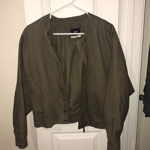 Urban outfitters olive green jacket